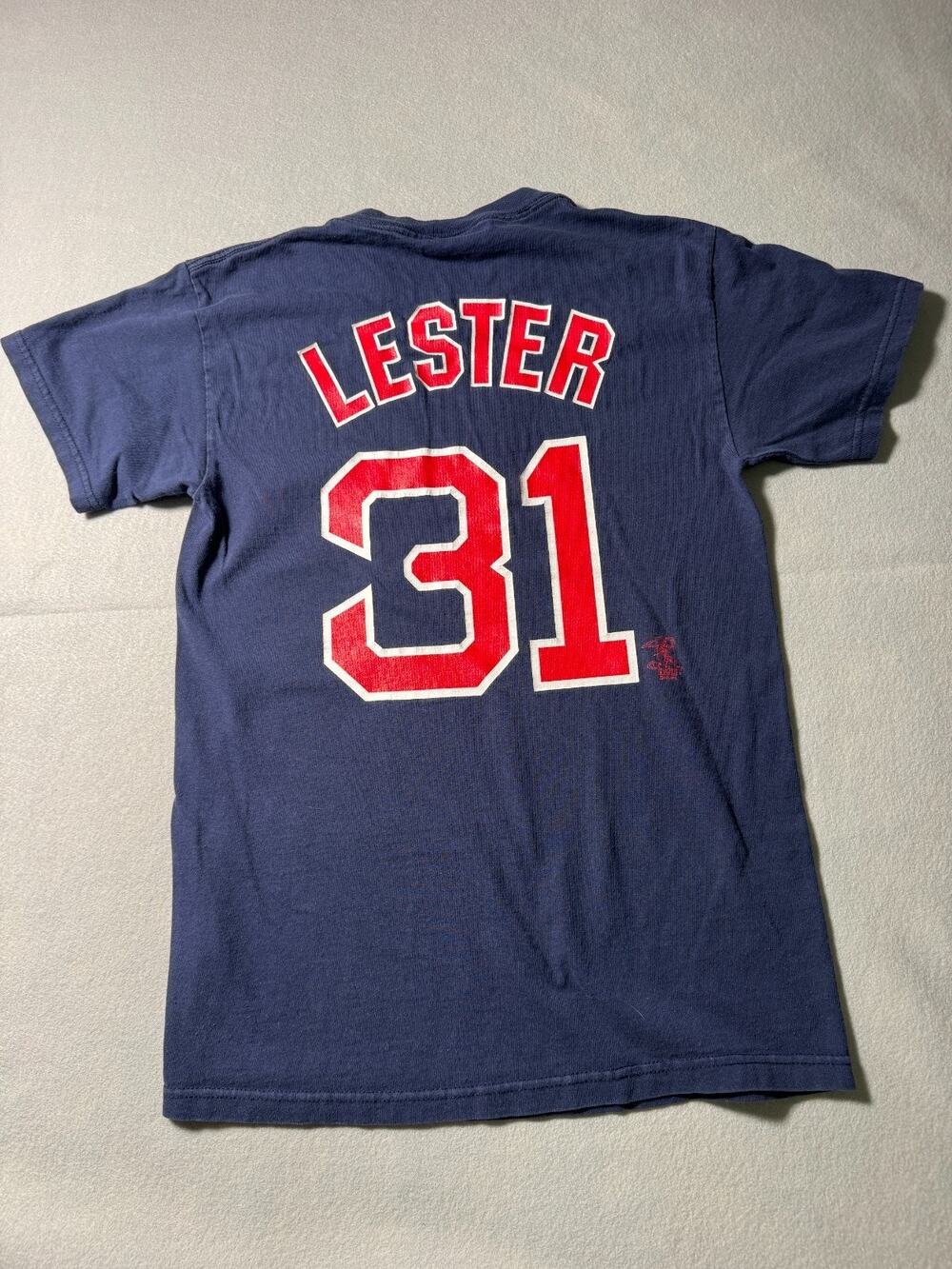 Jon Lester VTG Boston Red Sox T-Shirt Youth Size Youth Large / XL